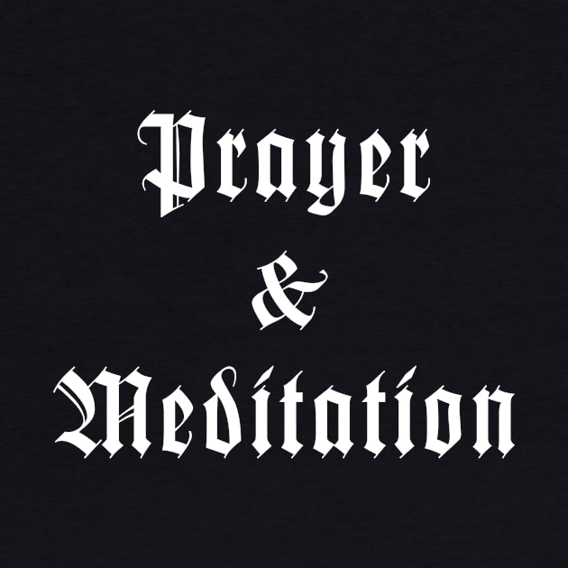 Prayer and Meditation by Periaz